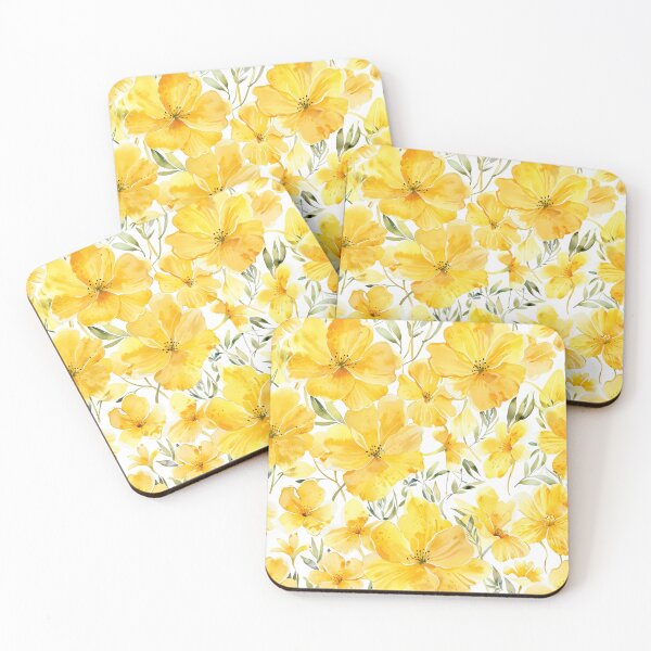 Item preview, Watercolor Yellow Flower designed and sold by CoolPixels.