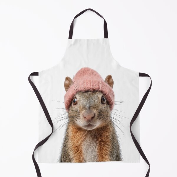 Item preview, Cozy Agouti Wearing Pink Winter Hat Trendy Animal Fashion Artwork designed and sold by LazyOwlStore.