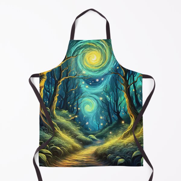 Item preview, Mistical forest at night designed and sold by BohoShopHU.