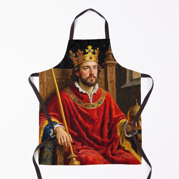 Item preview, Portrait of King Alfred the Great of England designed and sold by Vintage Designs +.