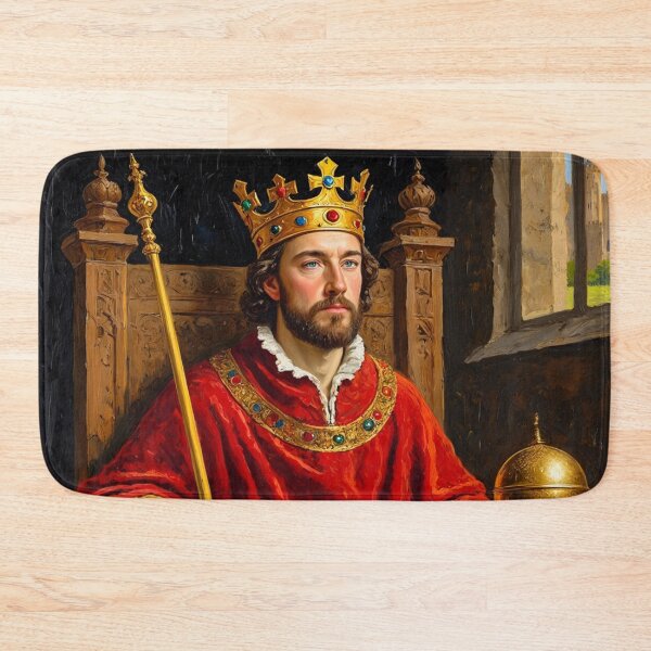 Item preview, Portrait of King Alfred the Great of England designed and sold by Vintage Designs +.