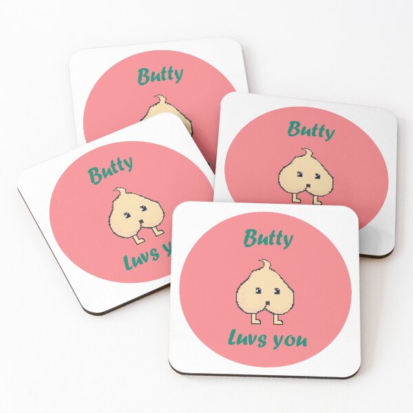Item preview, Baby Butty - Luvs You, Pixel Cartoon Character, Bottom  designed and sold by AASparksDesigns.