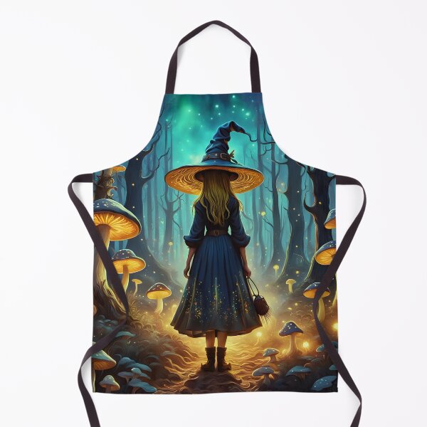 Item preview, Forest witch in a magical forest designed and sold by BohoShopHU.