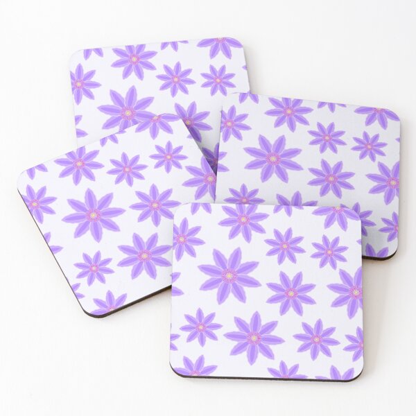 Item preview, September 12th Birth Flower Clematis Pattern designed and sold by birthflower.