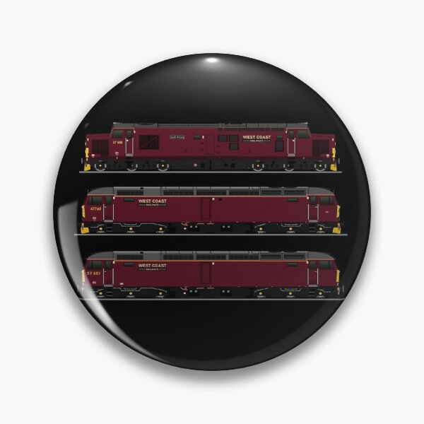 Item preview, West coast Locomotives  designed and sold by TrainFanatic.