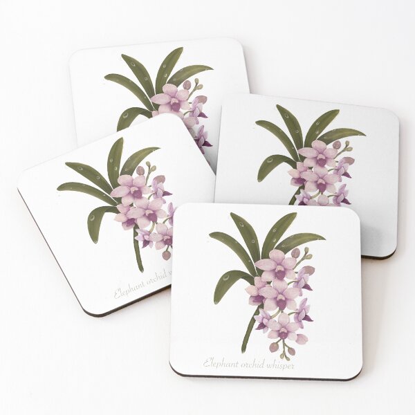 Item preview, Whispering Elephant Orchid… designed and sold by Wednesday Art design .