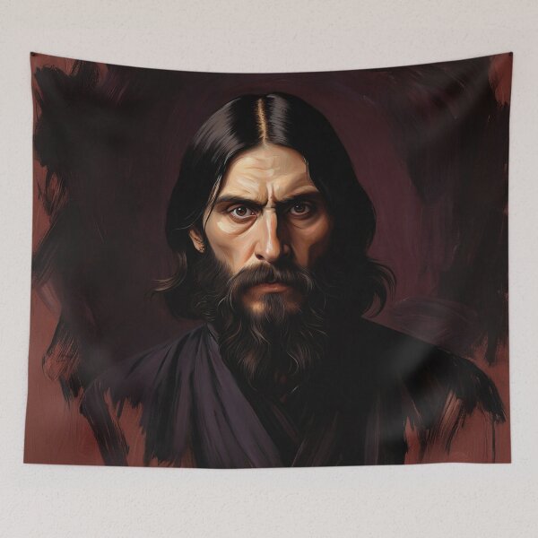 Item preview, Portrait of Grigori Rasputin - the Mad Monk designed and sold by Vintage Designs +.
