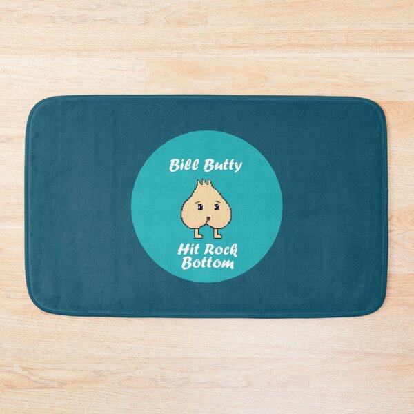 Item preview, Bill Butty, Hit Rock Bottom, Pixel Character, Quotes  designed and sold by AASparksDesigns.