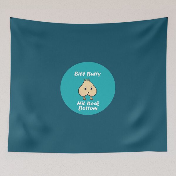Item preview, Bill Butty, Hit Rock Bottom, Pixel Character, Quotes  designed and sold by AASparksDesigns.