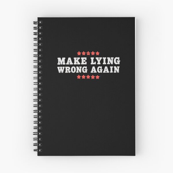 Item preview, Make Lying Wrong Again Anti Trump designed and sold by splindoershop.