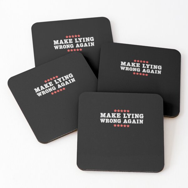 Item preview, Make Lying Wrong Again Anti Trump designed and sold by splindoershop.