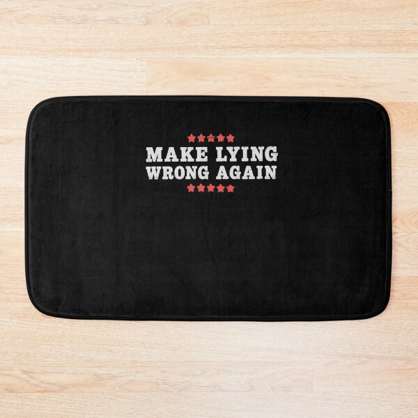 Item preview, Make Lying Wrong Again Anti Trump designed and sold by splindoershop.