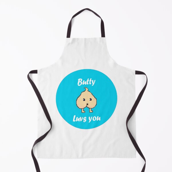 Item preview, Baby Butty - Luvs You, Pixel Character, Quotes designed and sold by AASparksDesigns.