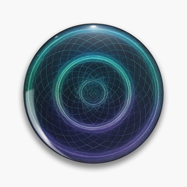 Item preview, Recursive Halo – Luminous Fractal Portal Art for Mind Expansion Lovers designed and sold by The Midnight Fiber.