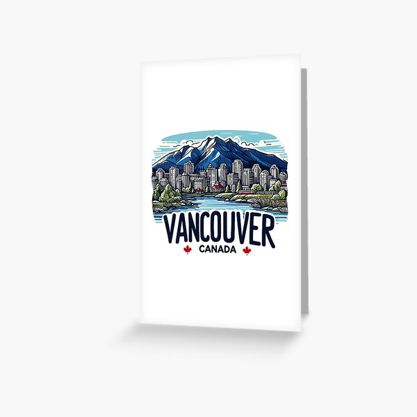 Item preview, Vancouver British Columbia Canada Abstract designed and sold by HowToCanadian.
