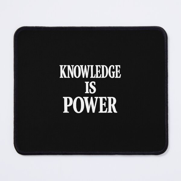 Item preview, Knowledge is Power designed and sold by dontcryimhere.