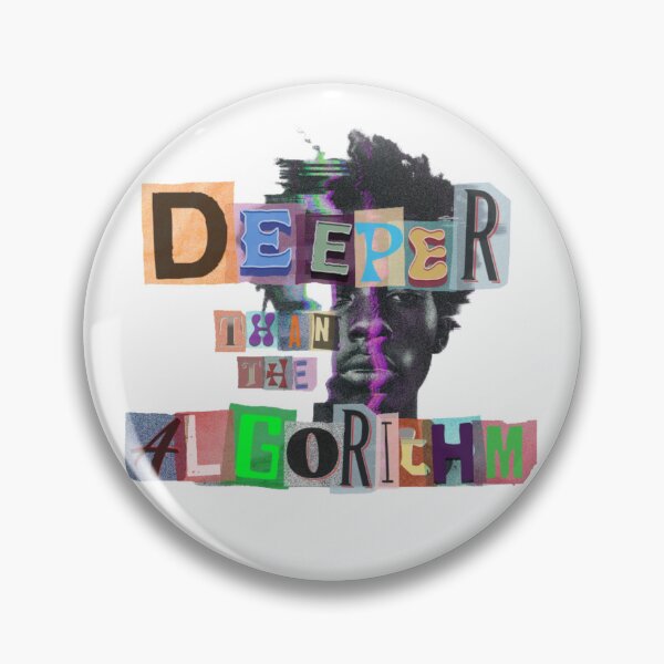 Item preview, Deeper Than the Algorithm II – Gen Z Cutout Collage Design designed and sold by VVisionary11.