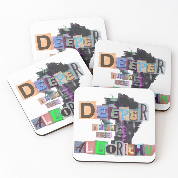 Item preview, Deeper Than the Algorithm II – Gen Z Cutout Collage Design designed and sold by VVisionary11.