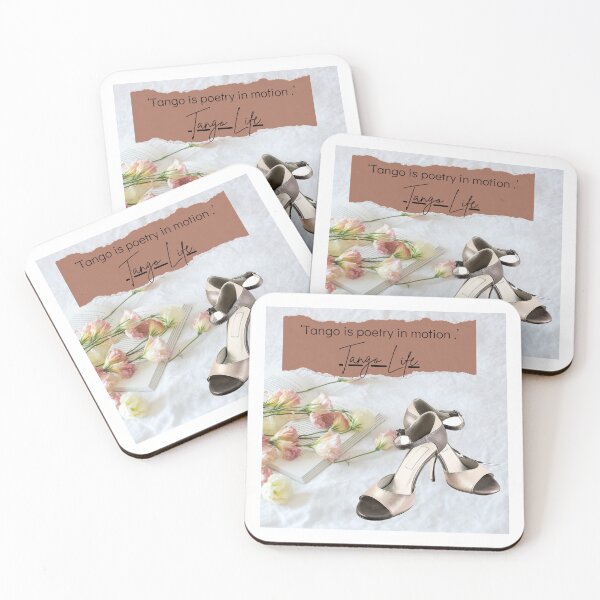 Item preview, Tango Is Poetry in Motion – Elegant Tango Shoes Quote Design designed and sold by tangueraA.