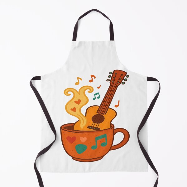 Item preview, Caffeine & Chords: A Guitarist's Morning Muse designed and sold by Globalcitytees.