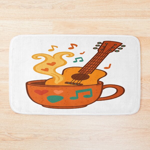 Item preview, Caffeine & Chords: A Guitarist's Morning Muse designed and sold by Globalcitytees.