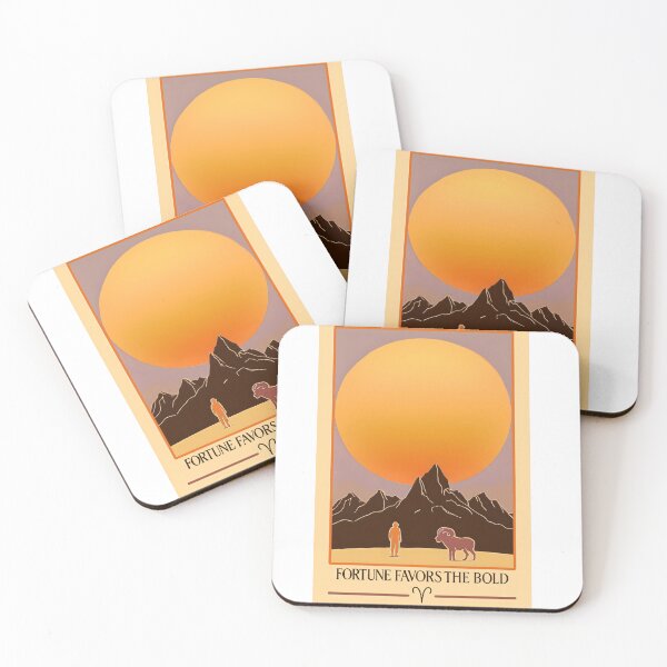 Item preview, Aries Fortune Favors the Bold designed and sold by isthispopart.