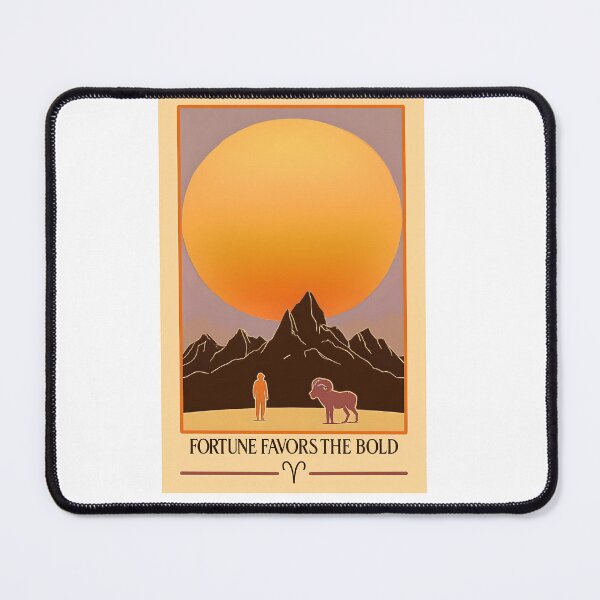 Item preview, Aries Fortune Favors the Bold designed and sold by isthispopart.
