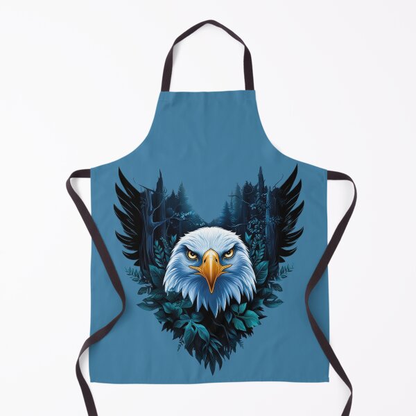 Item preview, Majestic Eagle in Moonlit Forest designed and sold by gardenfantasy.