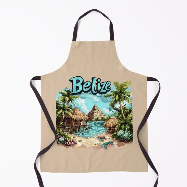 Item preview, Belize - Caribbean Coast & Mayan Heart designed and sold by Myra365Art.