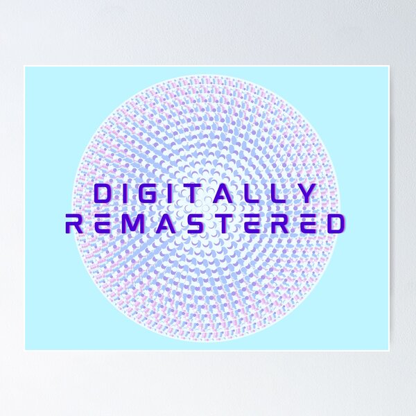 Item preview, Digitally Remastered | Purple Shaded designed and sold by SoulSomm.