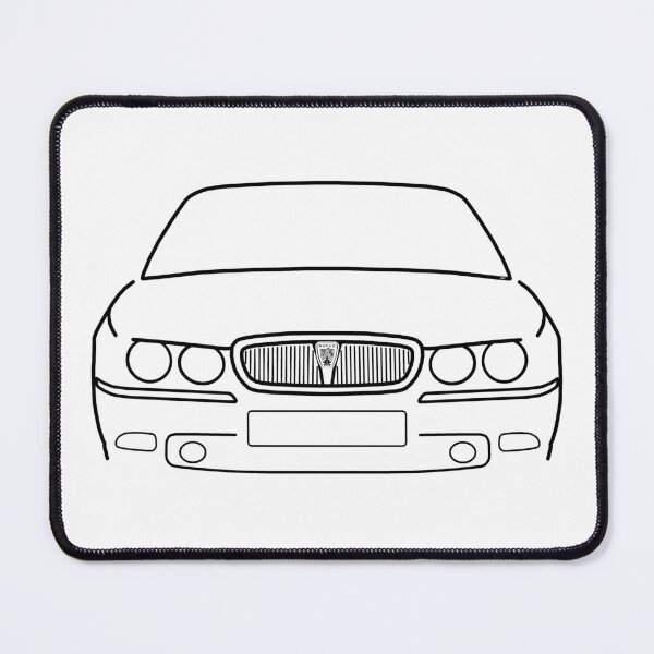 Item preview, Rover 75 British classic car line black designed and sold by soitwouldseem.