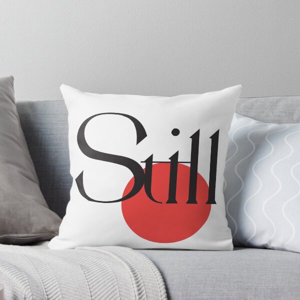 Item preview, Still – Zen Minimalist Typography Print with Red Dot designed and sold by studioawat.