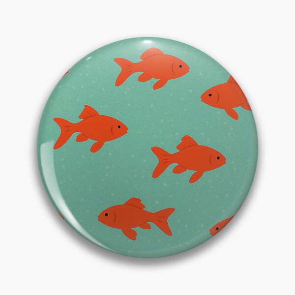 Item preview, Cute Goldfish Pattern Gift for Aquatic Animal Lovers designed and sold by weirdfishes123.