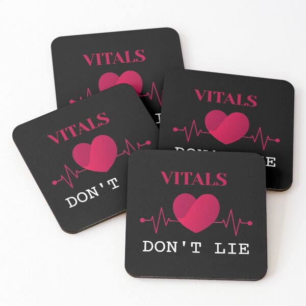 Item preview, Vitals Don’t Lie – Bold Minimalist Heartbeat Design on T-Shirts & Gifts designed and sold by HealthCoreCommunity.