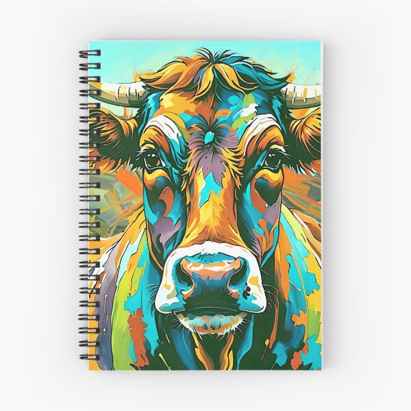Item preview, Cow Portrait designed and sold by ViaARTfactory.