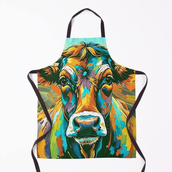 Item preview, Cow Portrait designed and sold by ViaARTfactory.