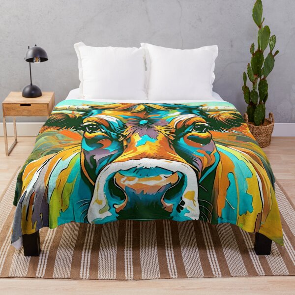 Item preview, Cow Portrait designed and sold by ViaARTfactory.