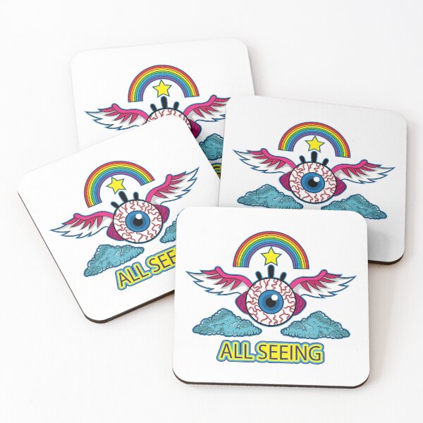 Item preview, Cartoonish Style All Seing Angelic Eye designed and sold by Brainstorming99.