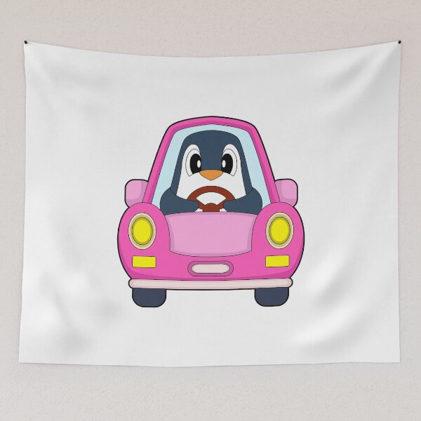 Item preview, Penguin Car designed and sold by Snabdesign84.
