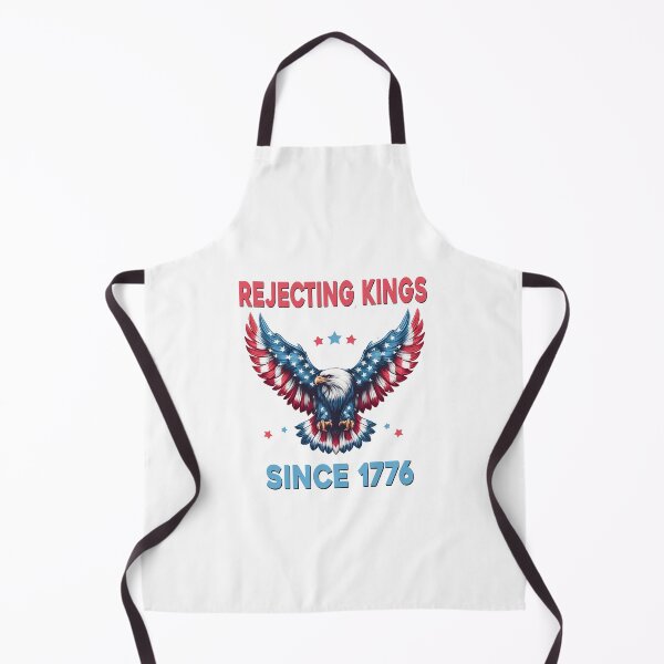 Item preview, Rejecting Kings Since 1776 Patriotic USA Flag 4th Of July designed and sold by ZANNIX.