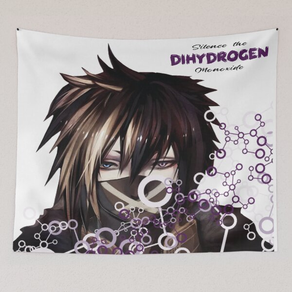 Item preview, Silence the Dihydrogen Monoxide – Anime Boy with Mask | Alt Anime & Dark Edge designed and sold by GraphixKing999.