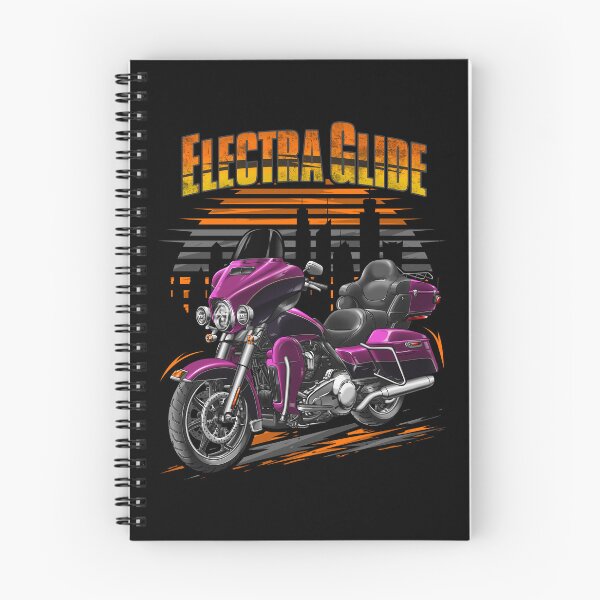 Item preview, Motorcycle Electra Glide Ultra Classic FLHTCU & FLHTCUI 2016 (Purple Fire & Blackberry Smoke) for Motorcycle Riders designed and sold by MotoApparelHub.