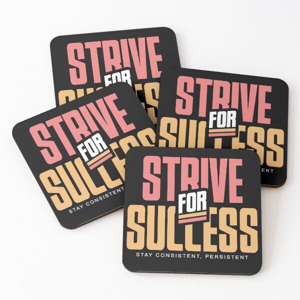 Item preview, Strive for Success – Motivational Hustle designed and sold by UNIGRAPHIX.
