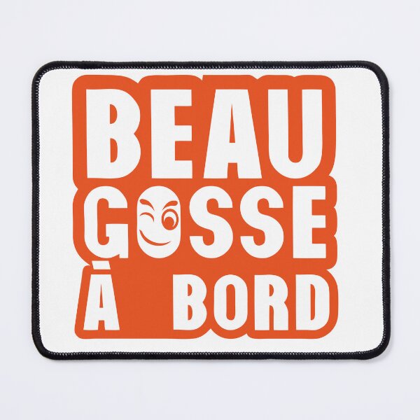 Item preview, handsome guy on board quote smiley wink designed and sold by Achille3777.