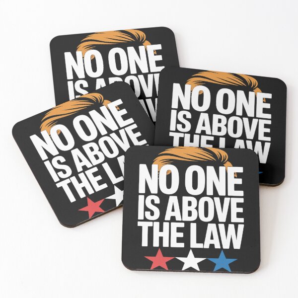 Item preview, NO ONE IS ABOVE THE LAW,ANTI-TRUMP 2024 PRO BIDEN POLITICAL designed and sold by Nekusa.
