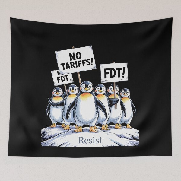 Artikelvorschau, Keine Zölle Shirt, FDT Shirt, Lustiger Trump entworfen und verkauft von Nekusa.