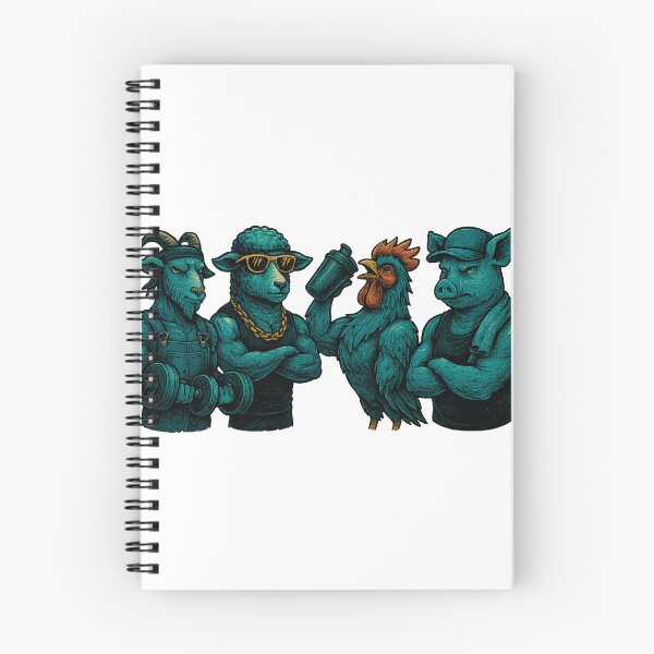 Item preview, Buff Barnyard Animals designed and sold by Mjonkey.