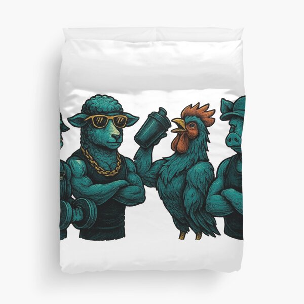 Item preview, Buff Barnyard Animals designed and sold by Mjonkey.