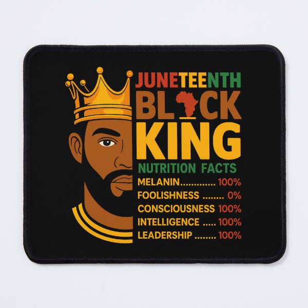 Item preview, Juneteenth Black Nutrition Facts Pride African  designed and sold by Blok45.