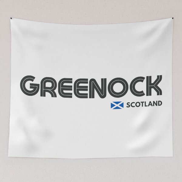 Item preview, Greenock - Scotland  designed and sold by Sketch-Shack.